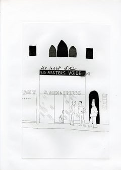 The Shop Window of A Tobacco Store