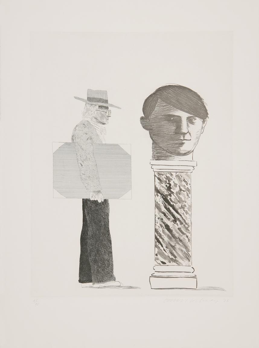 david hockney double portraits