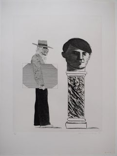 The Student, Homage to Picasso - British Pop Art