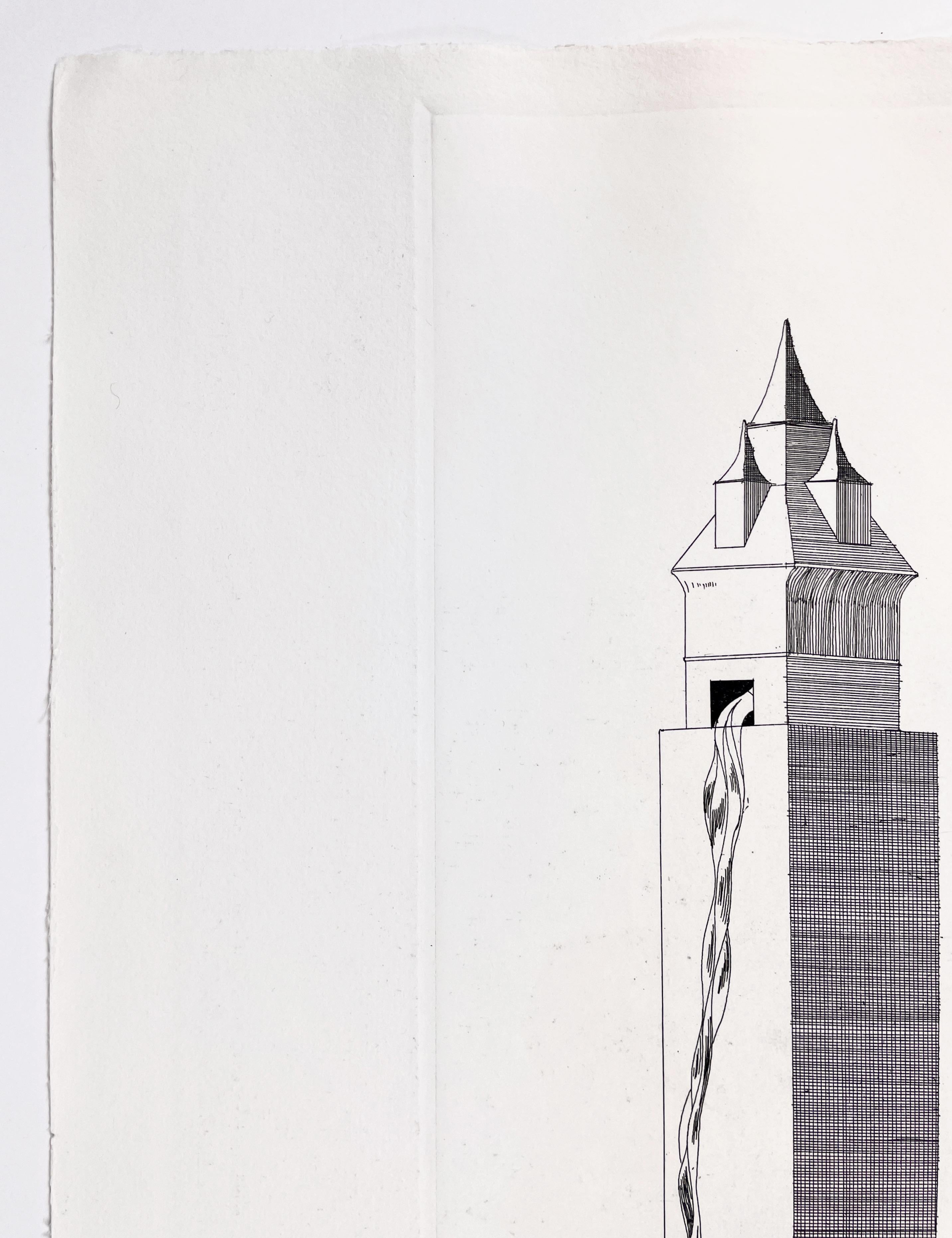 The Tower had one Window (Six Fairy Tales from the Brothers Grimm) David Hockney 2