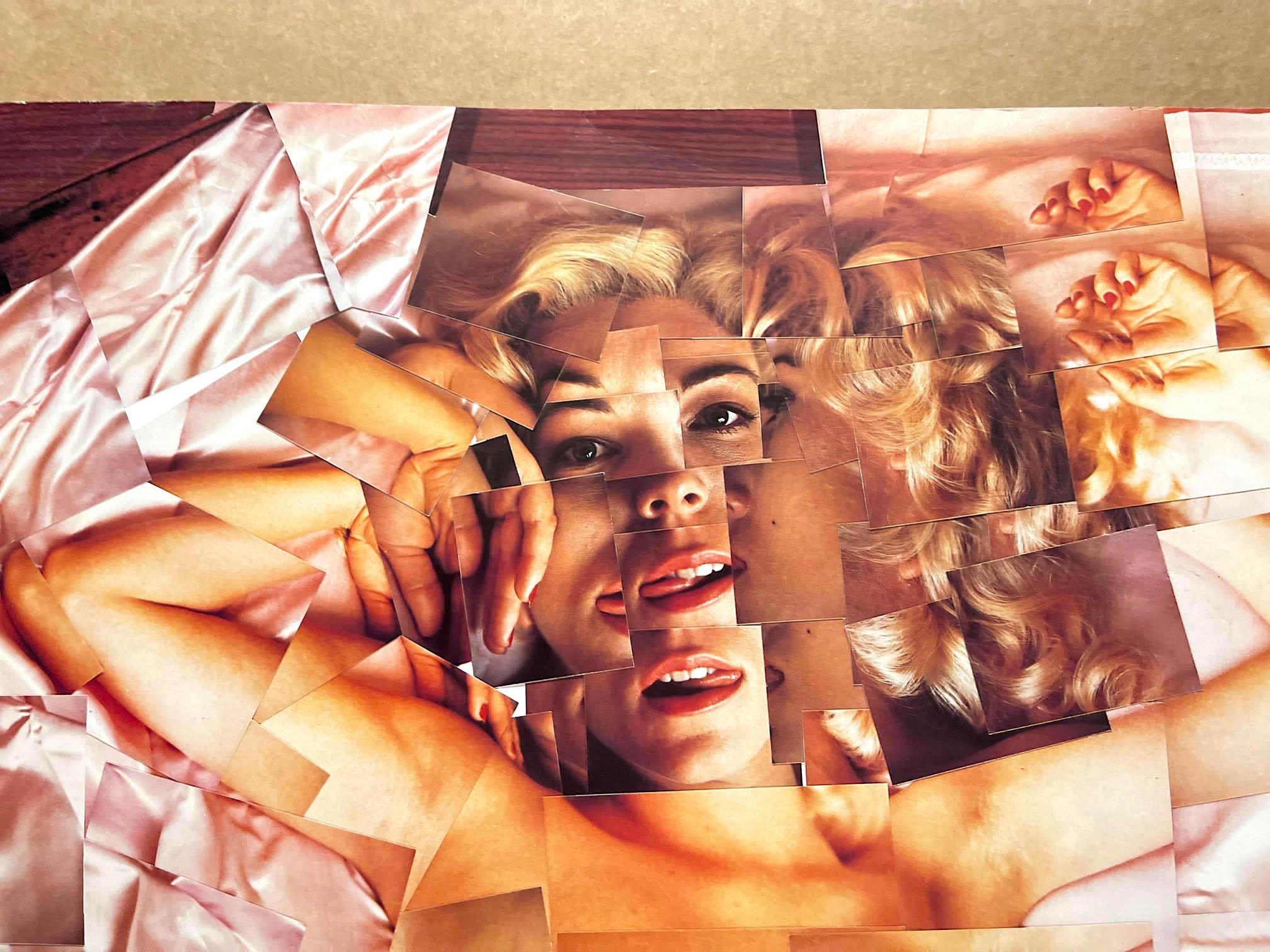 Tirage Nude de Theresa Russell (signé à la main, inscrit et daté par David Hockney) en vente 2