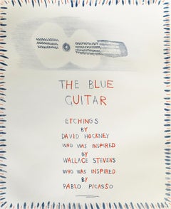 Title Page, from: The Blue Guitar - British Blue Guitar Pop