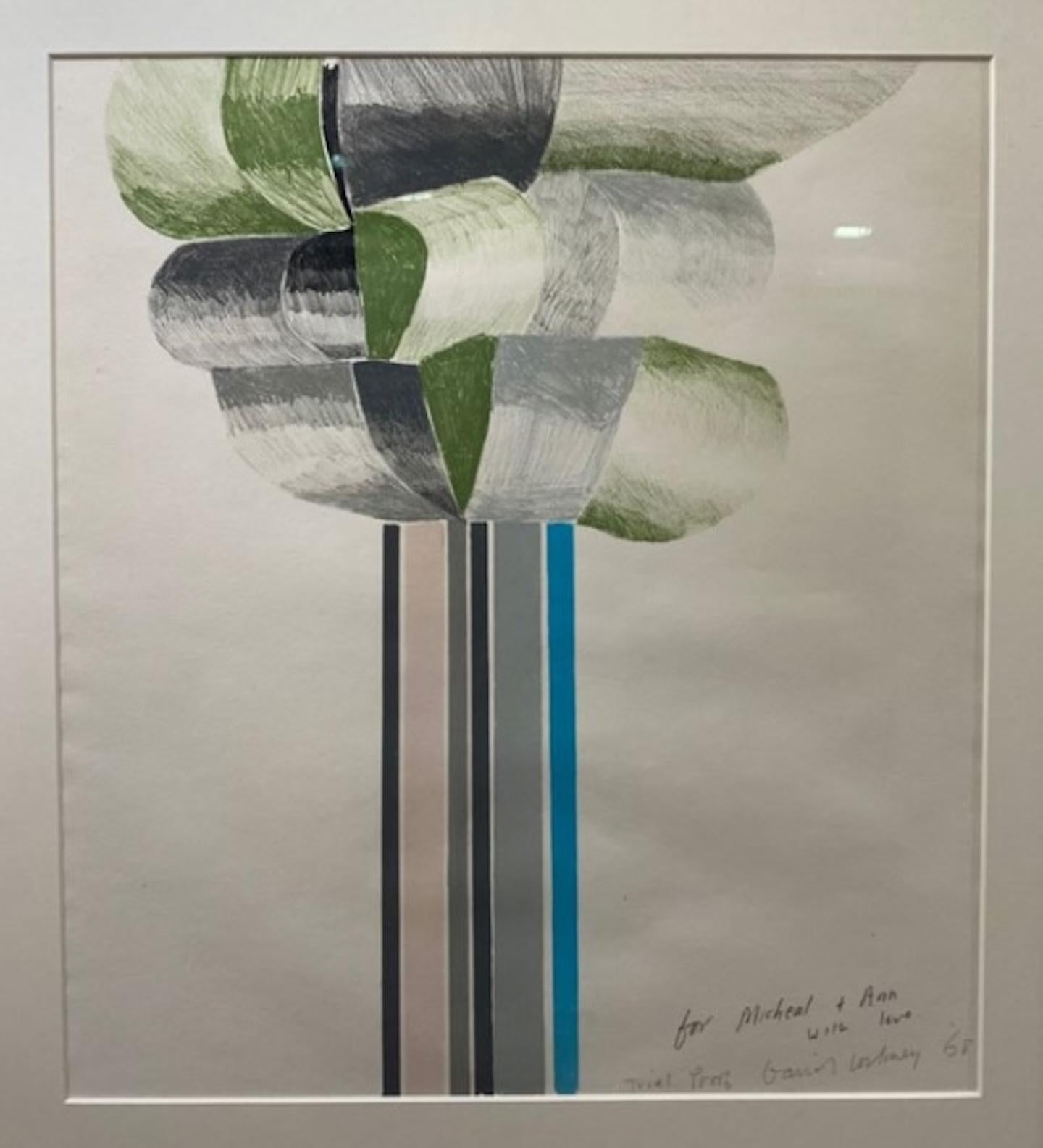 David Hockney Figurative Print - Tree