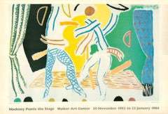 Two Dancers By David Hockney