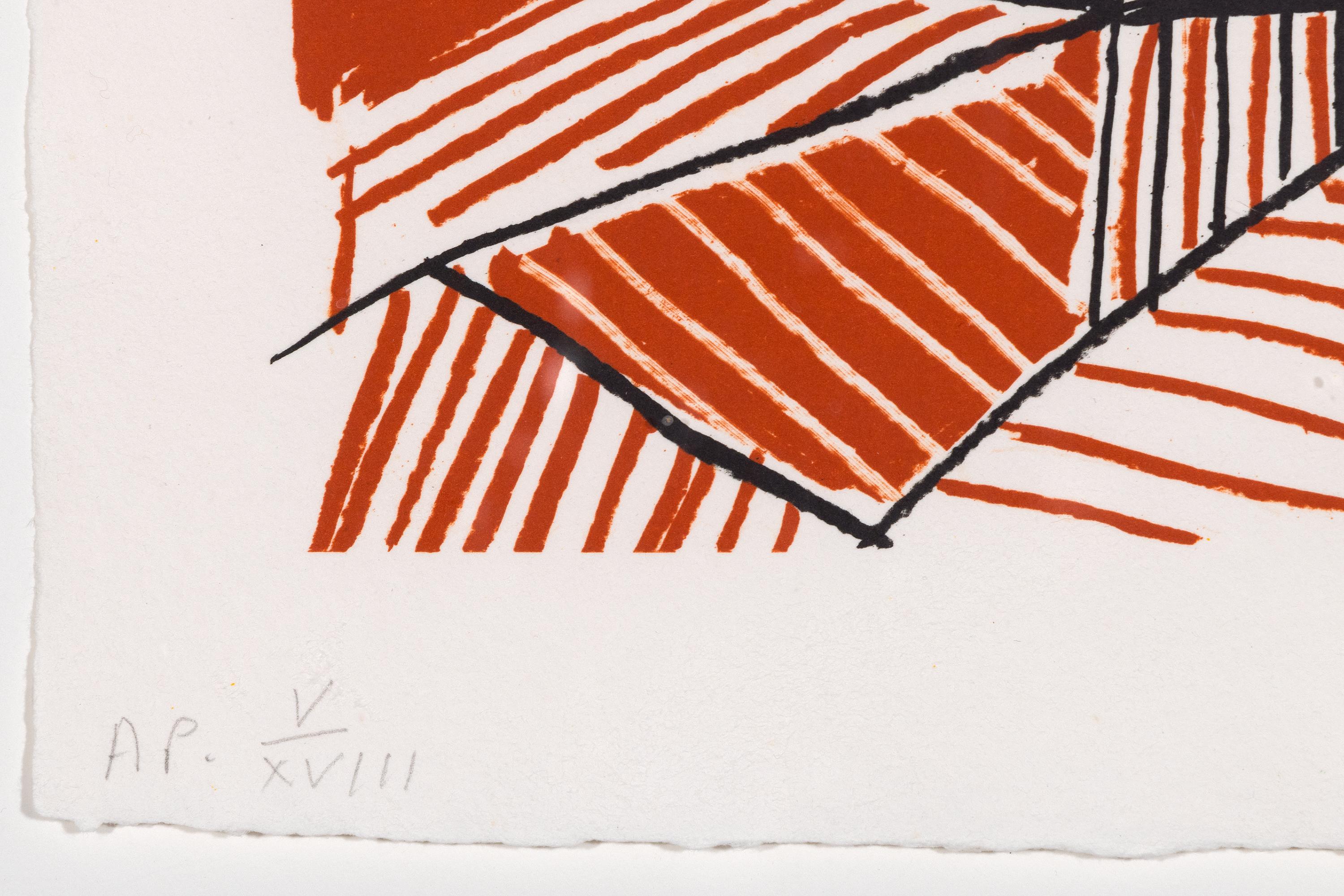 Dos sillas de estudio Pembroke - Still-Life Print Beige de David Hockney