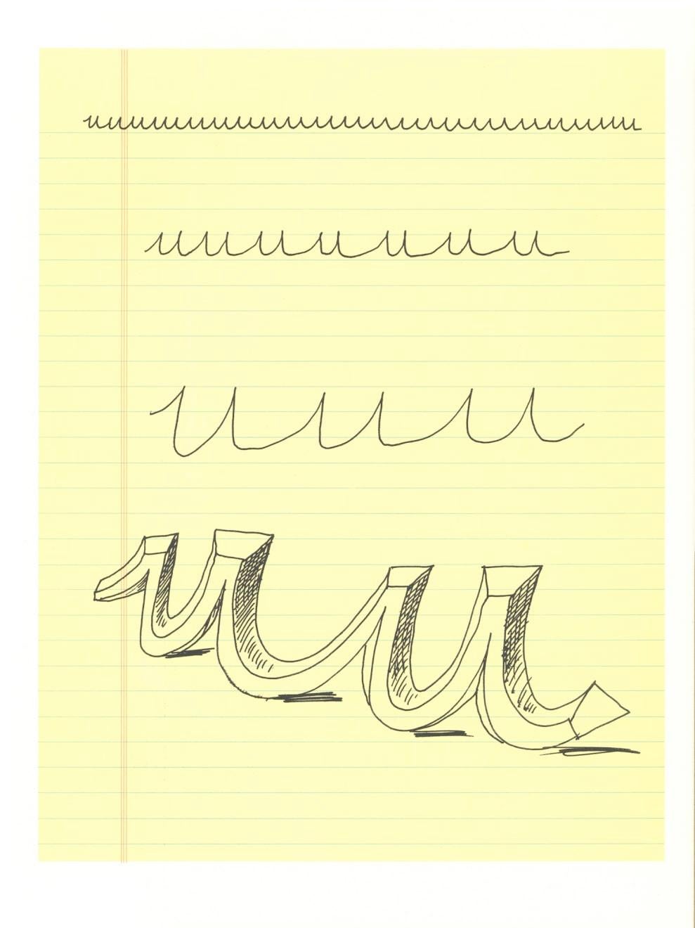 'U' From 'Hockney's Alphabet' 

By David Hockney

David Hockney is a renowned British artist known for his vibrant paintings and innovative use of technology in art. His work often explores themes of perspective and the beauty of everyday life,