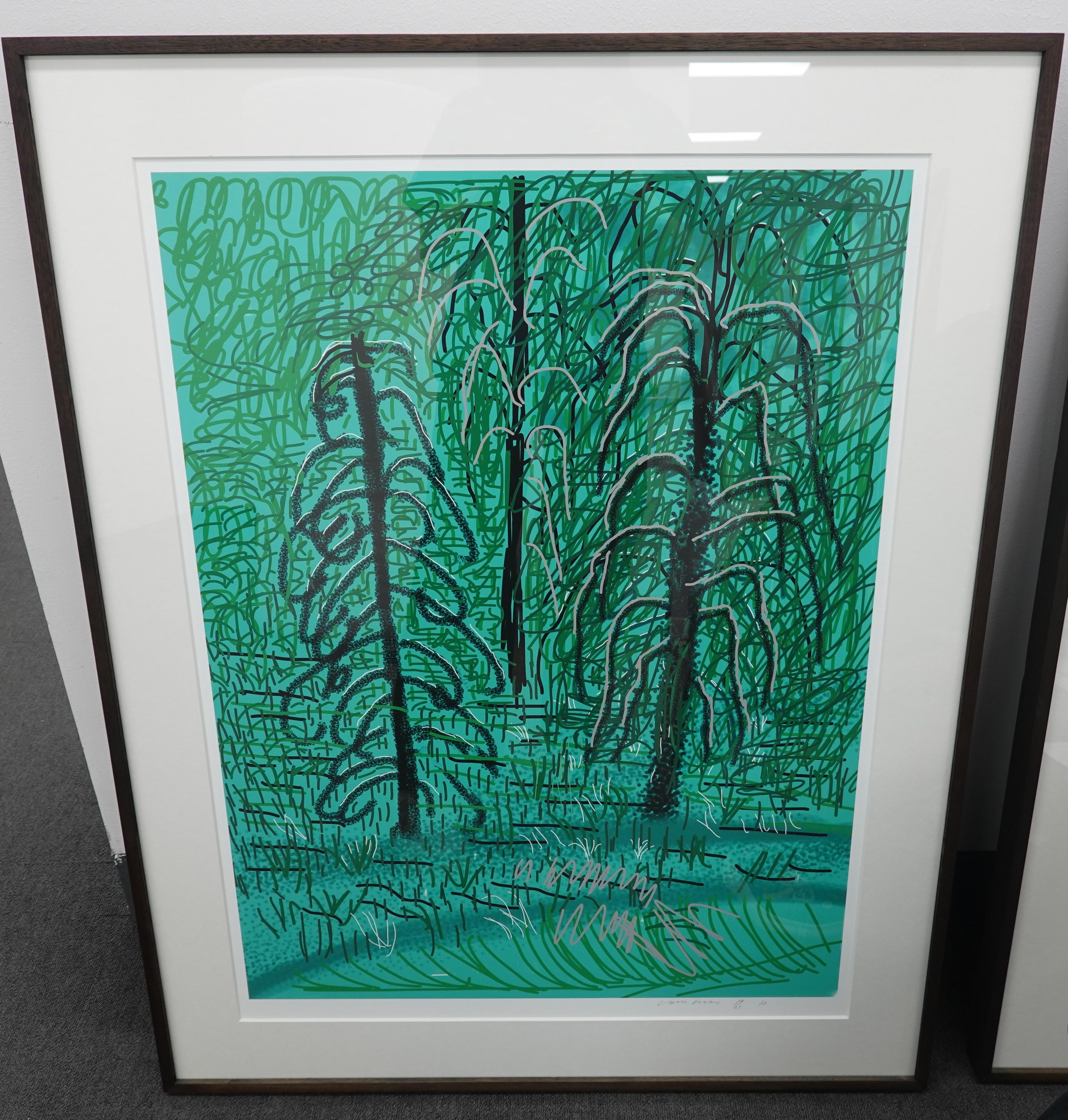 Untitled No.16 from The Yosemite Suite - Print by David Hockney