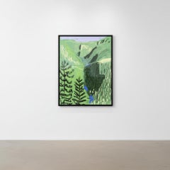 "Senza titolo n. 21" dalla "Yosemite Suite" di David Hockney - Stampa paesaggistica in edizione limitata