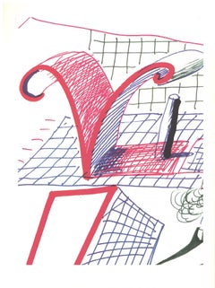 V, Alfabeto de Hockney, David Hockney