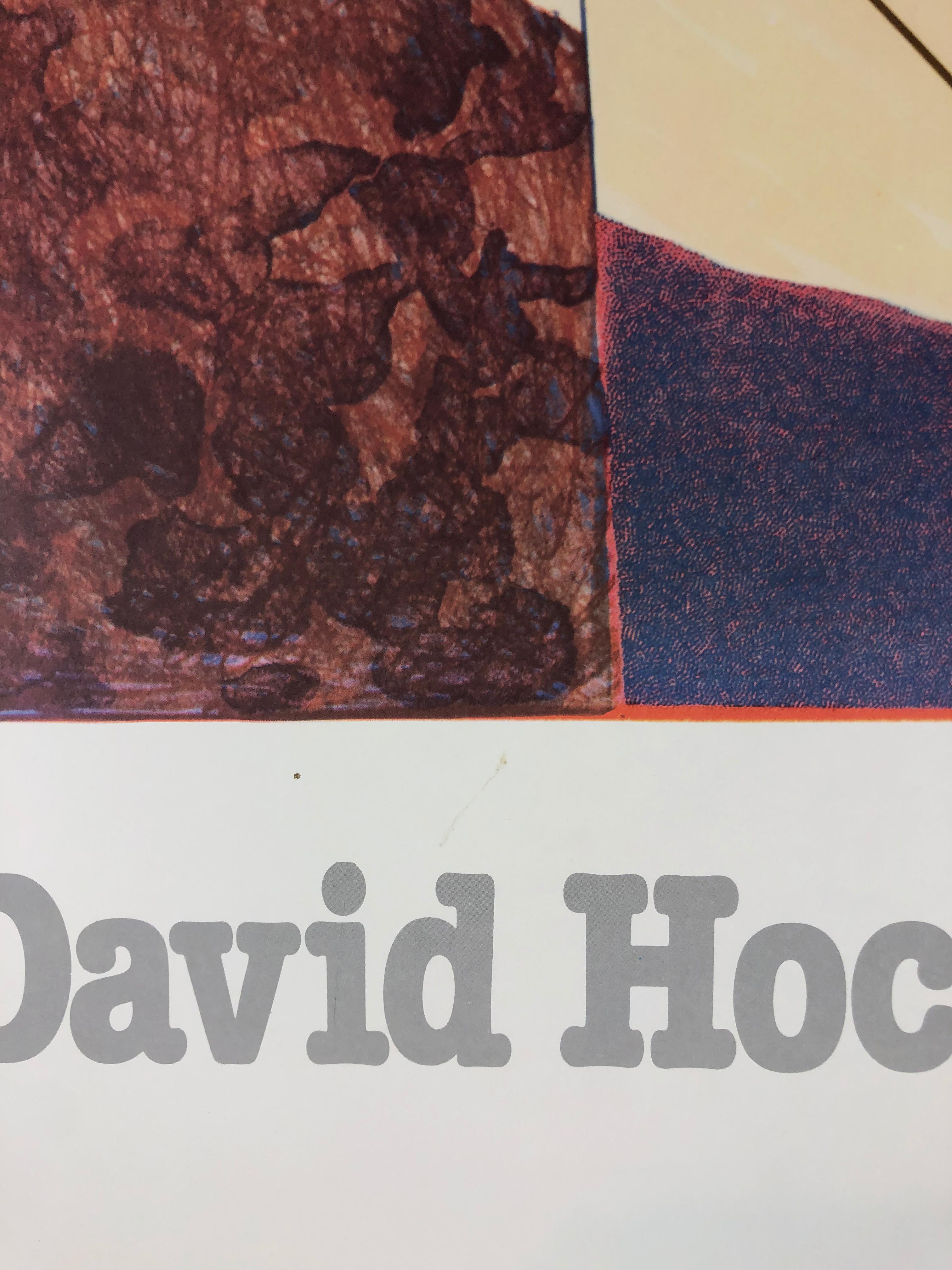 david hockney vintage poster