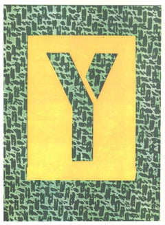 Y, Alphabet de David Hockney, David Hockney