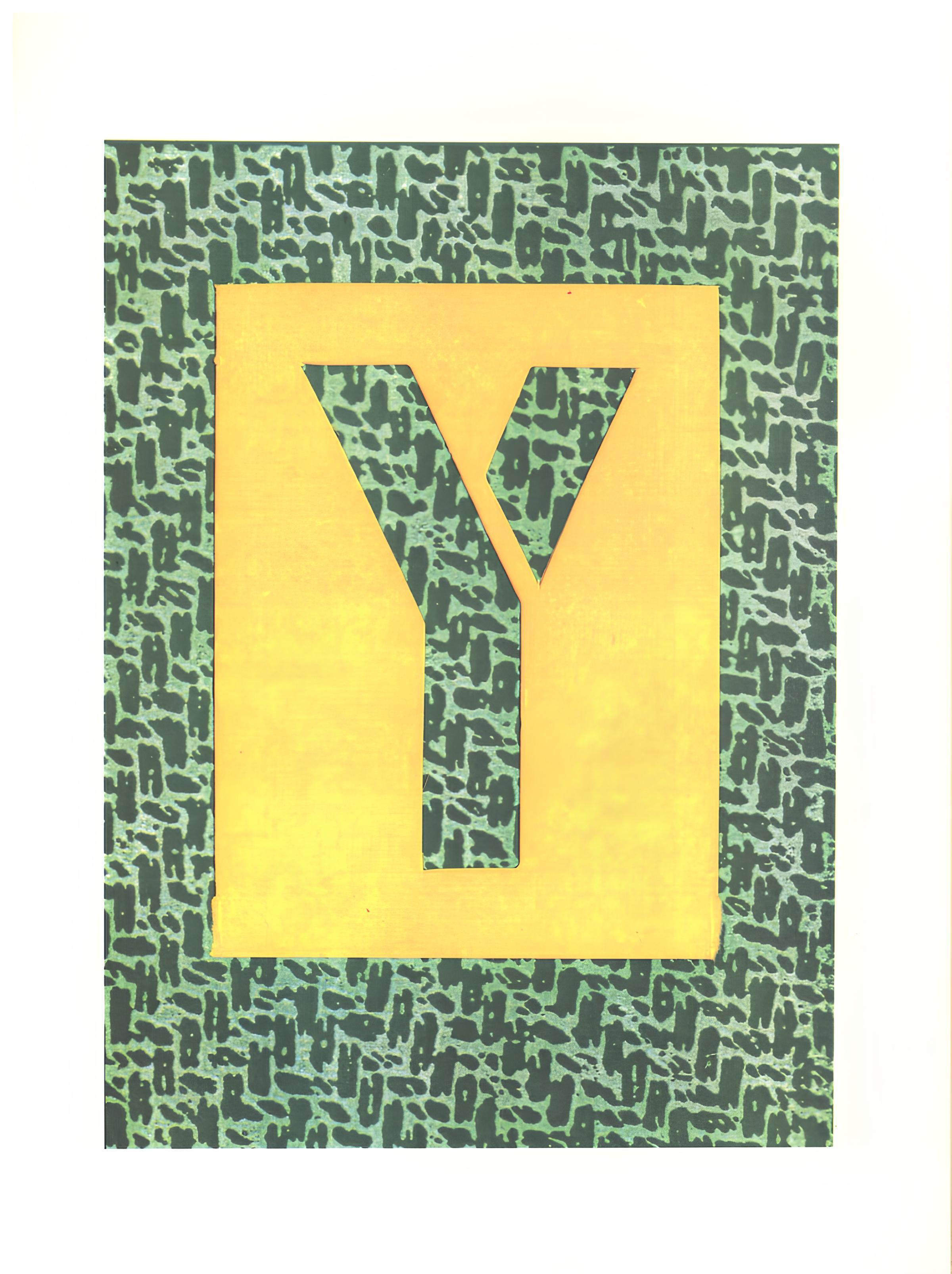 Y, Alfabeto di Hockney, David Hockney