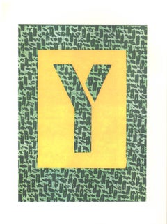 Y, Hockney's Alphabet, David Hockney