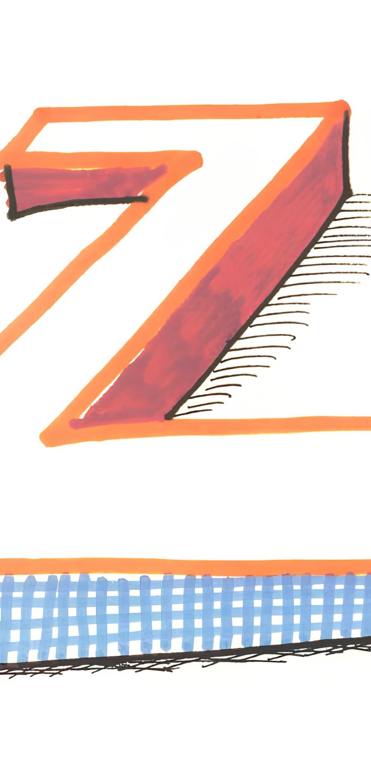 Z, Hockney's Alphabet, David Hockney For Sale 3
