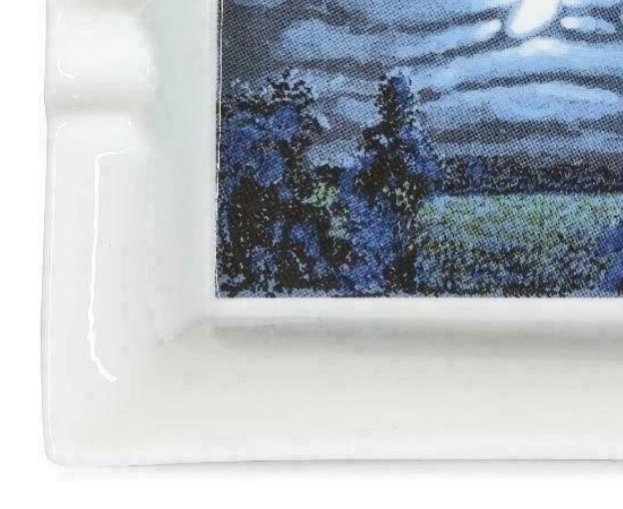 Vide Poche - Cenicero de colección David Hockney, porcelana de hueso Pop Art en venta 1