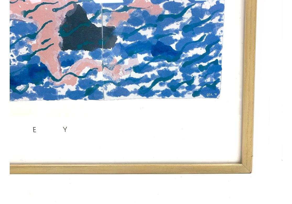 Mid-Century Modern David Hockney 