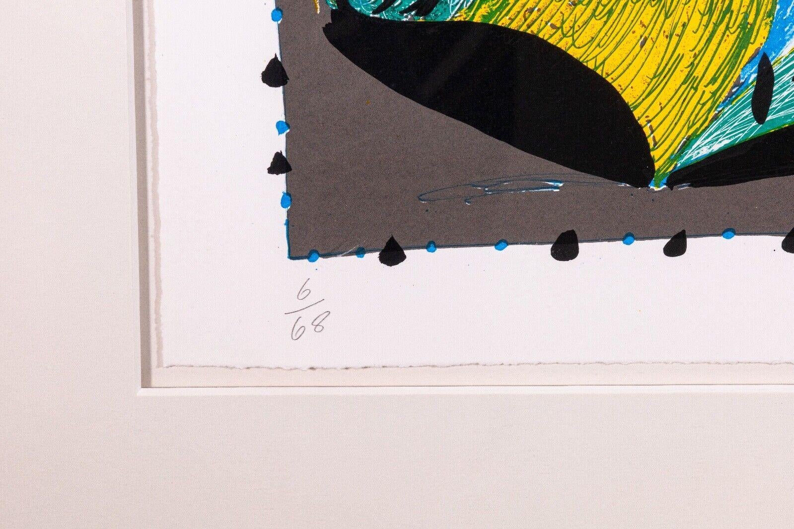 David Hockney Warm Start, from Some New Prints Lithograph & Screenprint 6/68 In Good Condition For Sale In Keego Harbor, MI