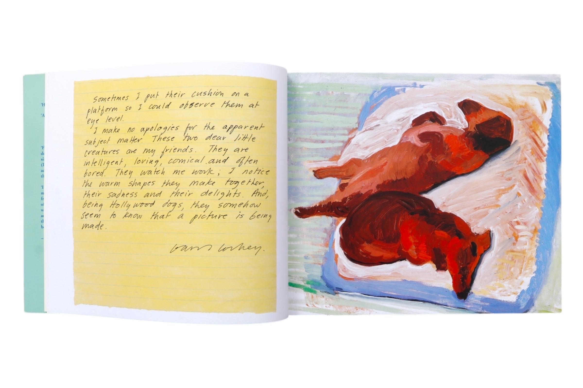 David Hockney's Dog Days. Libro con copertina morbida pubblicato nel 2017 da Thames & Hudson. 80 pagine con 84 illustrazioni.
