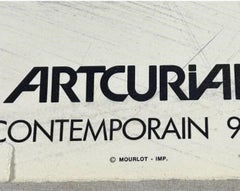 David Hockney's Gregory Evans Lithographie für die Artcurial Ausstellung 1979