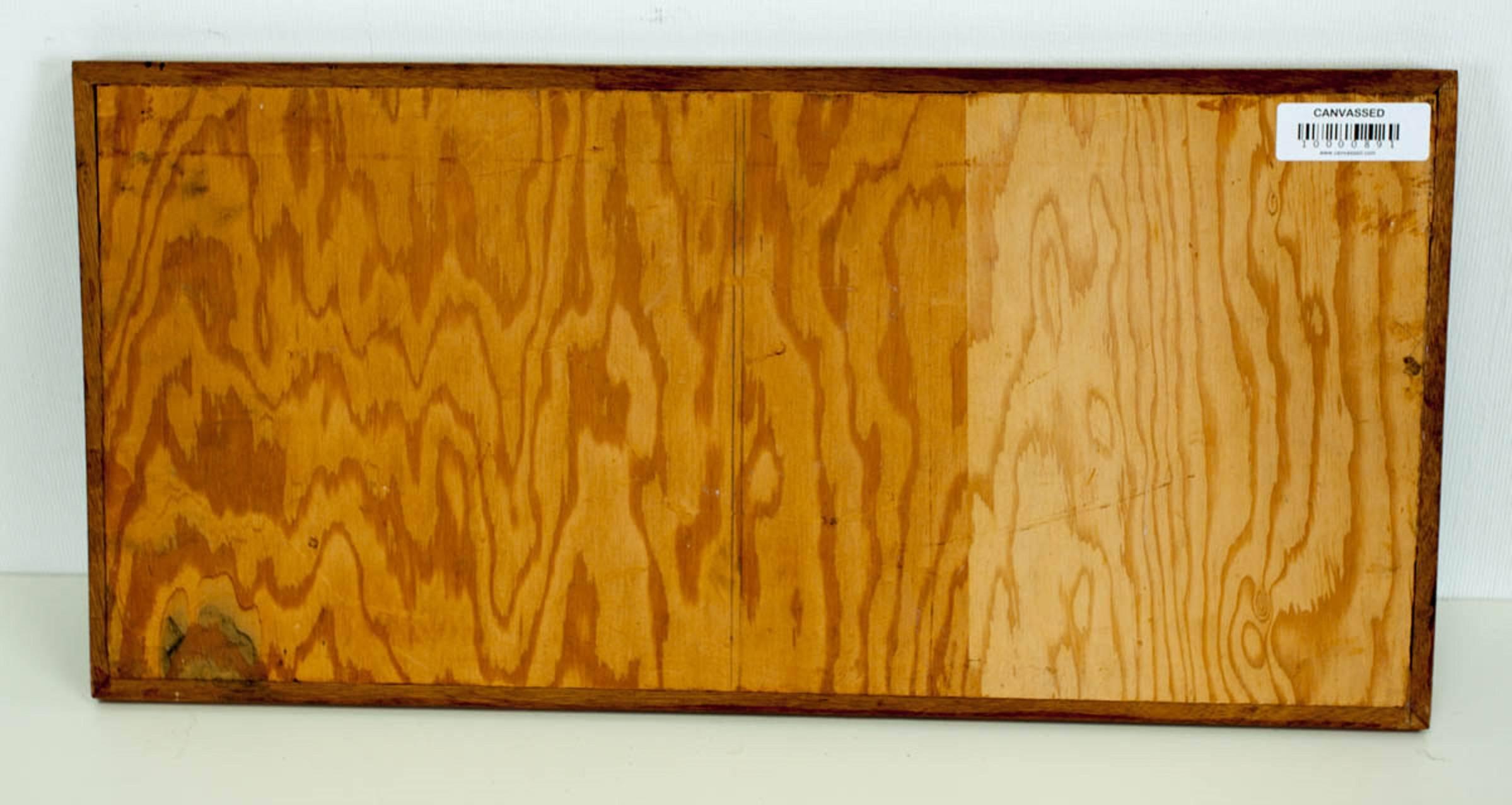 Rare mosaïque de carreaux judaïques vintage avec calligraphie hébraïque Sgraffito en vente 1