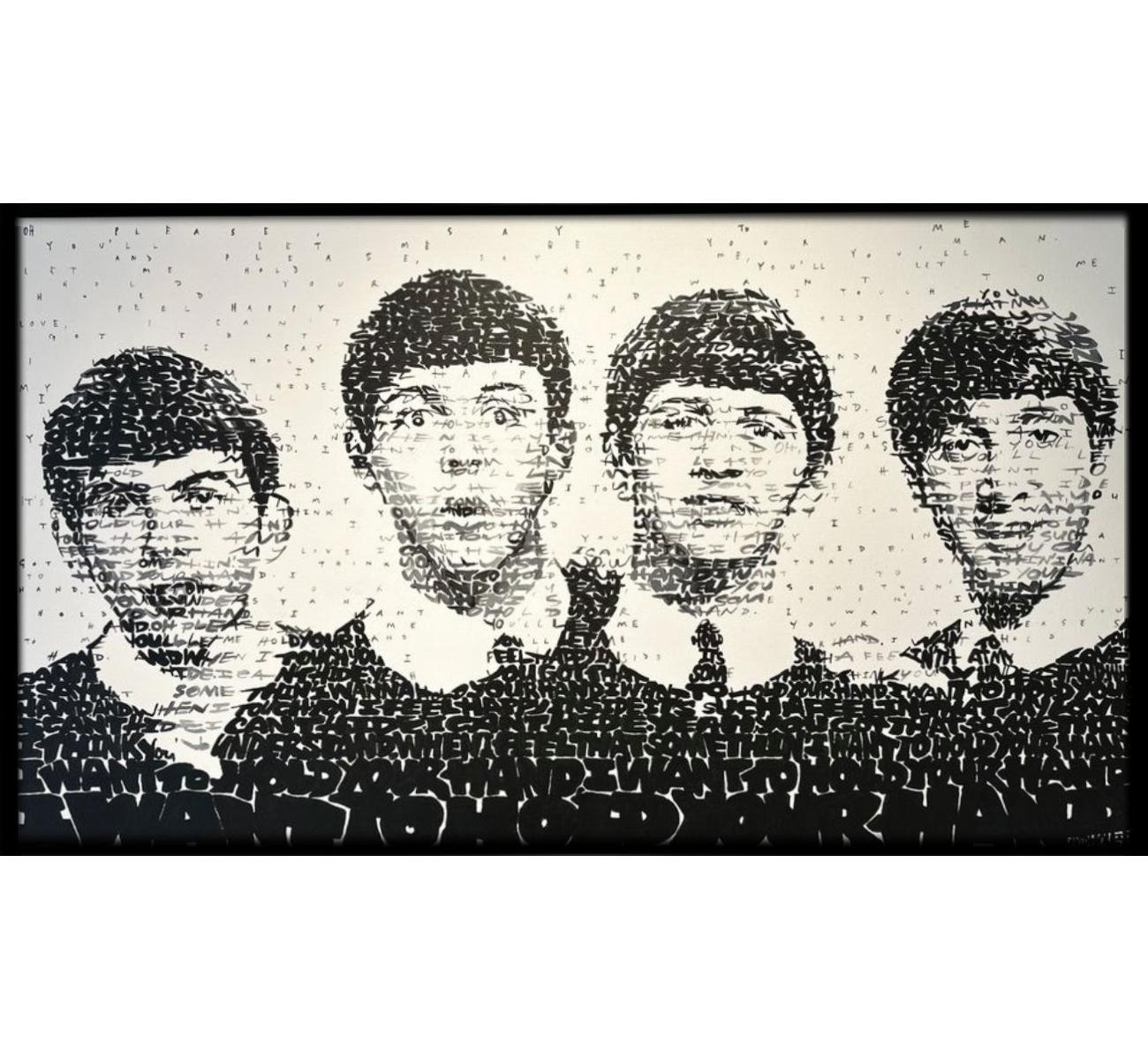 David Hollier
Beatles (text from ‘I Want to Hold Your Hand’)
2023
Acrylic on Canvas
24" x 47"

About David Hollier

Born and raised in Wolverhampton in the U.K. David Hollier now resides and works from his studio in Bushwick, Brooklyn, N.Y. David