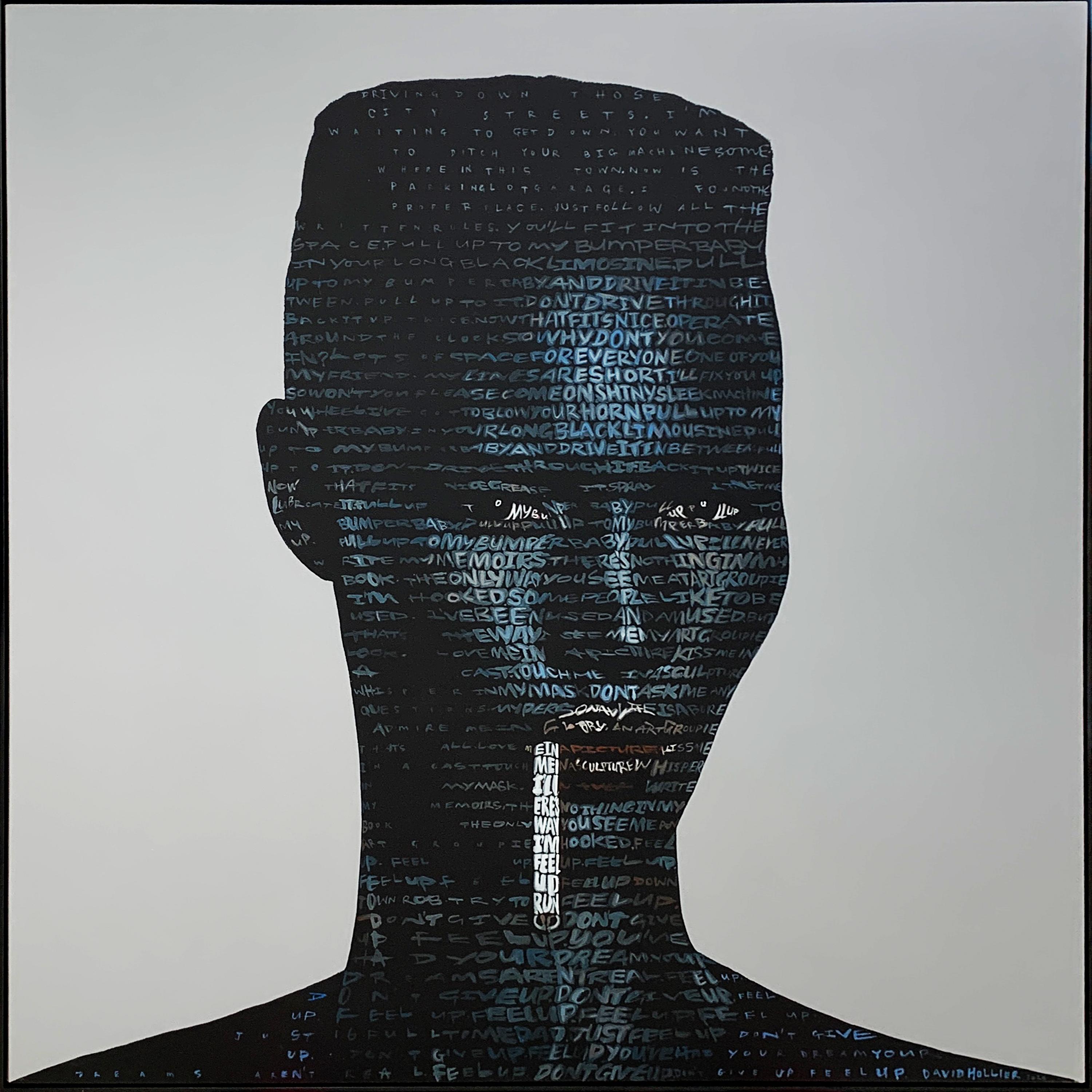 David Hollier Figurative Painting - Grace Jones (Pull up to the Bumper, Art Groupie, Feel Up)