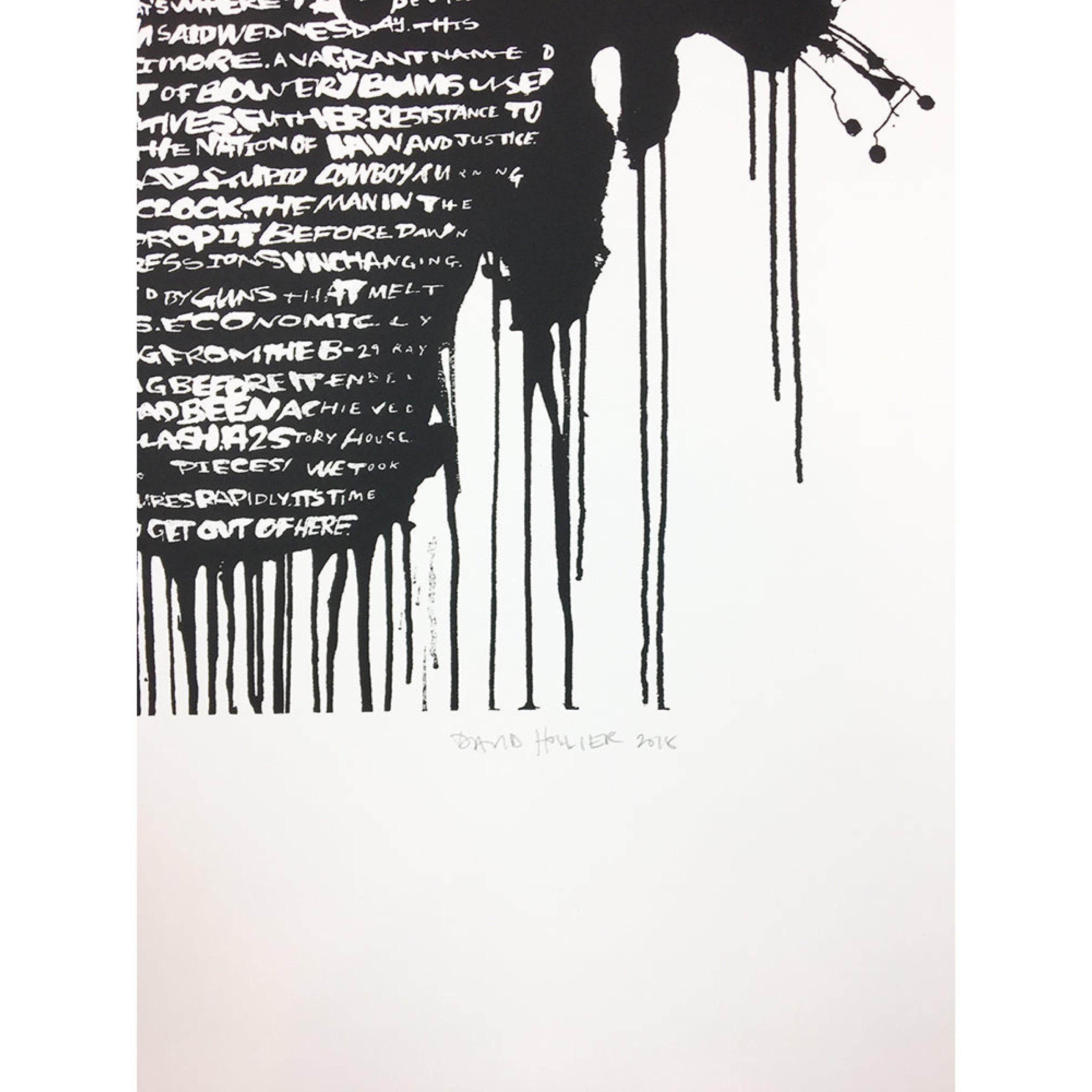 Basquiat  – Print von David Hollier