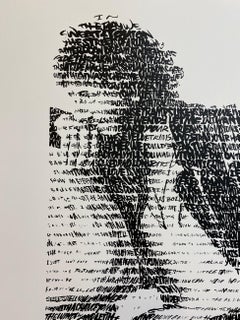 Serigrafia di Bruce Springsteen di David Hollier