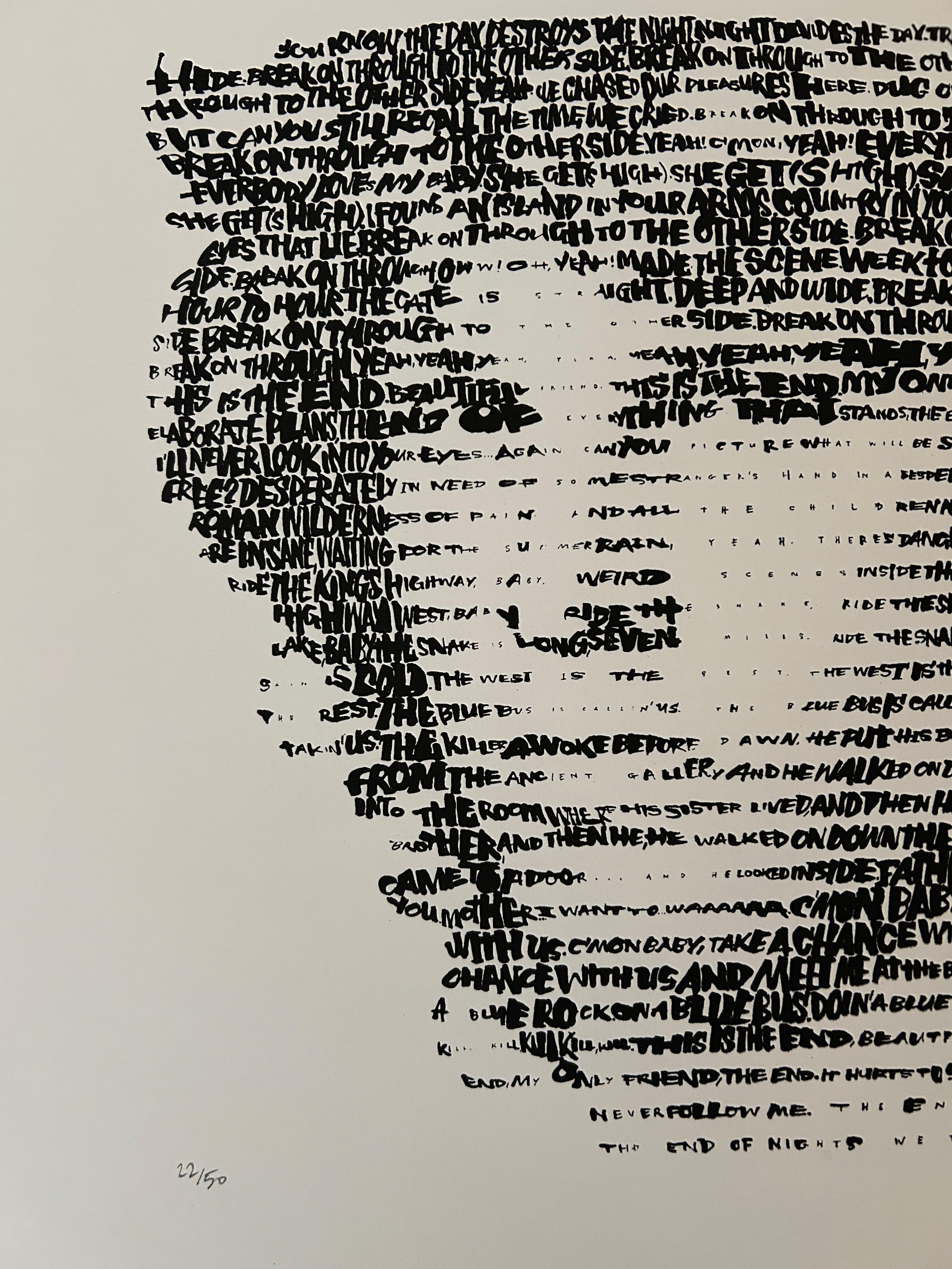 Jim Morrison by David Hollier, 2019 For Sale 6