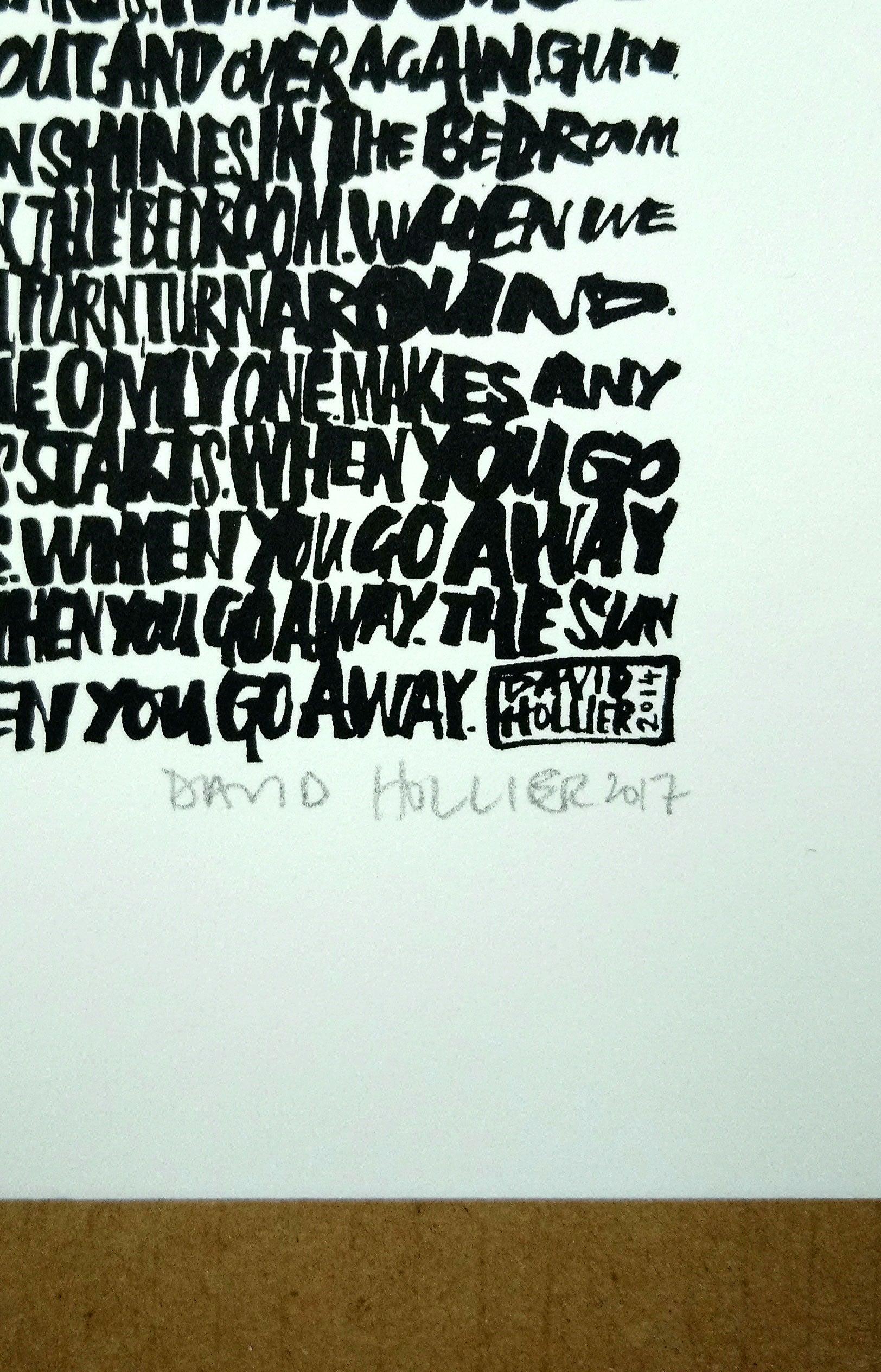Écran imprimé Kurt Cobain par David Hollier, 2019 en vente 2