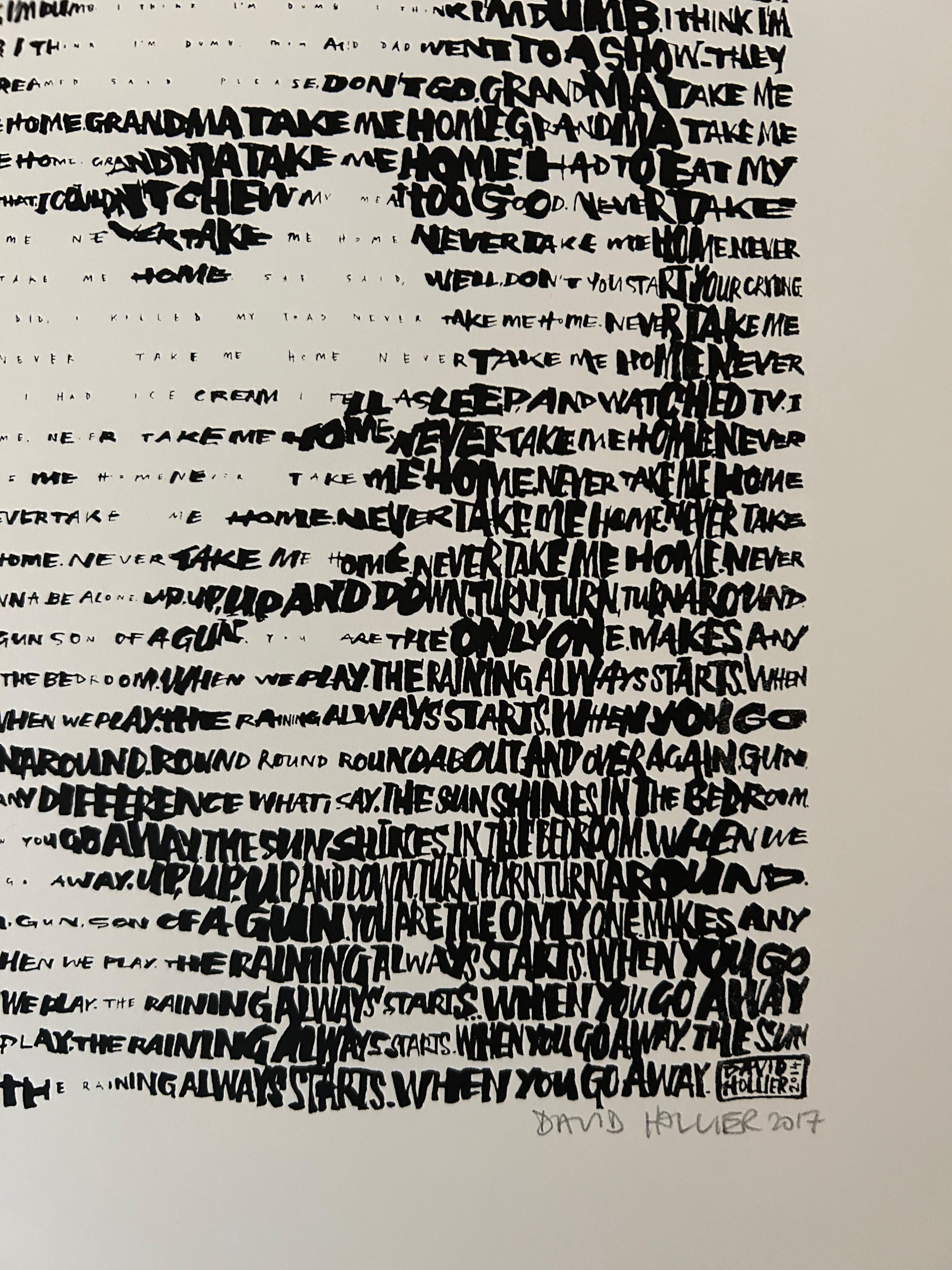 Kurt Cobain Screen print by David Hollier, 2019 For Sale 2
