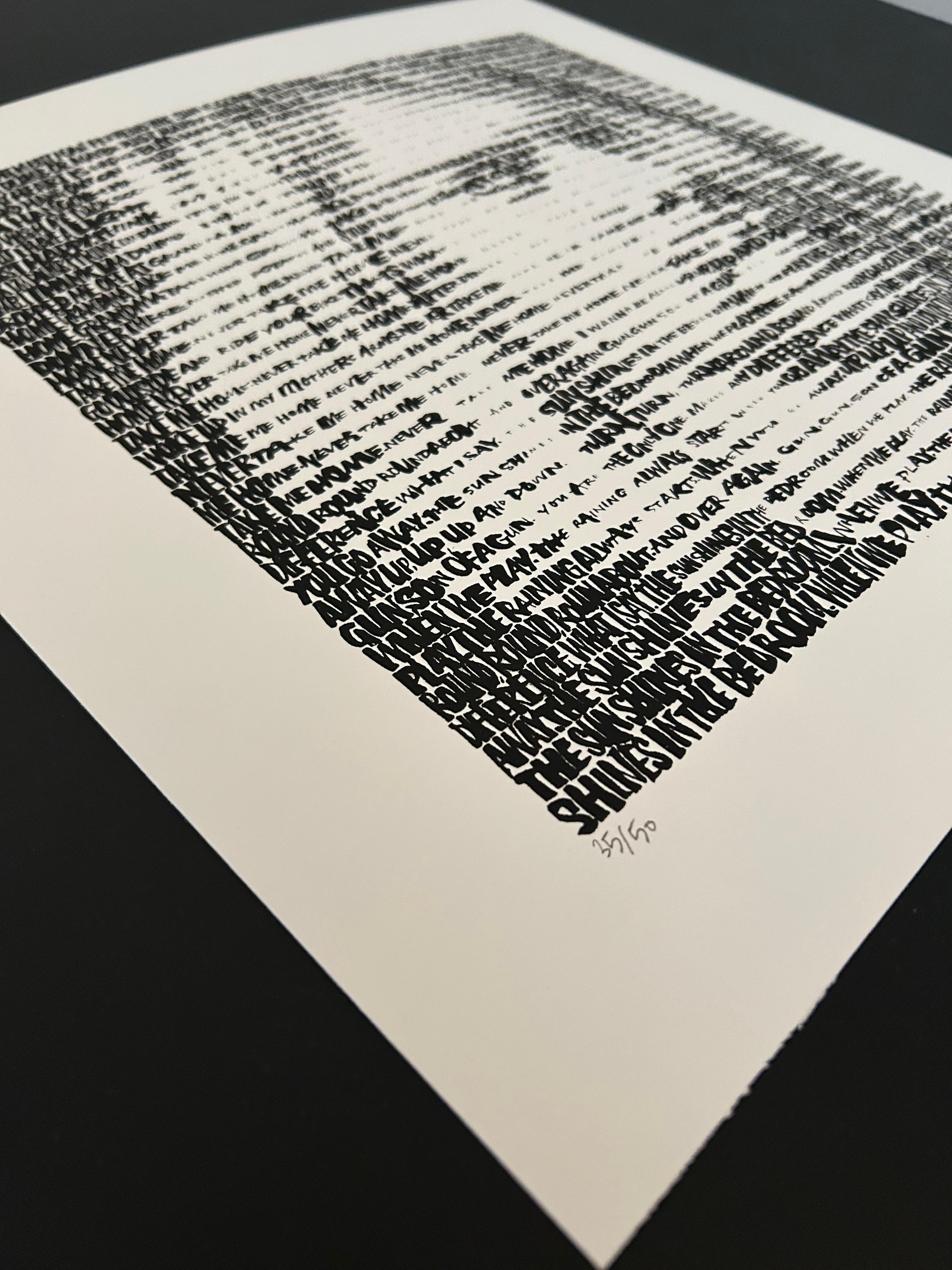 Kurt Cobain Screen print by David Hollier, 2019 For Sale 3