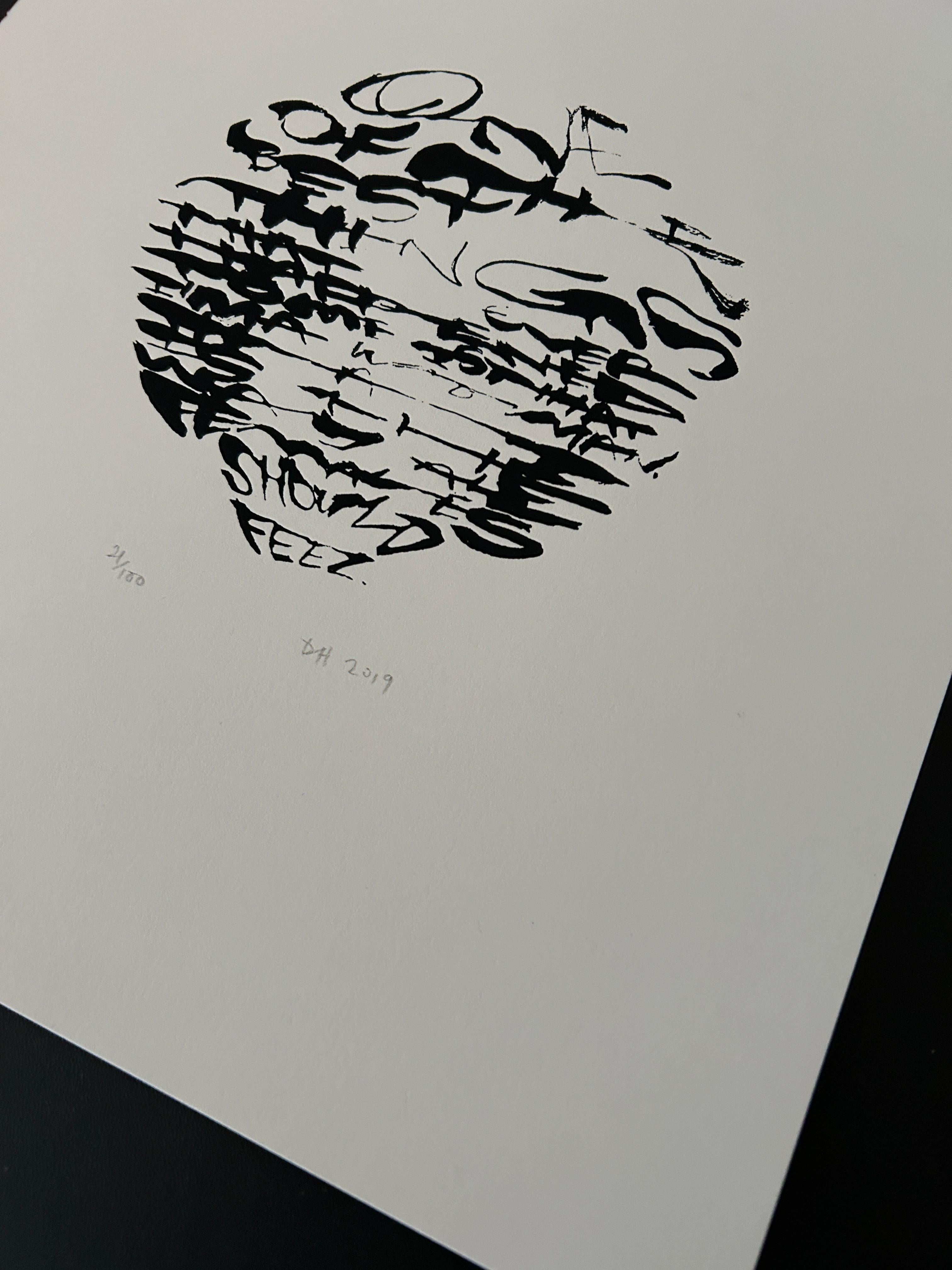 Marilyn Monroe Print by David Hollier For Sale 4