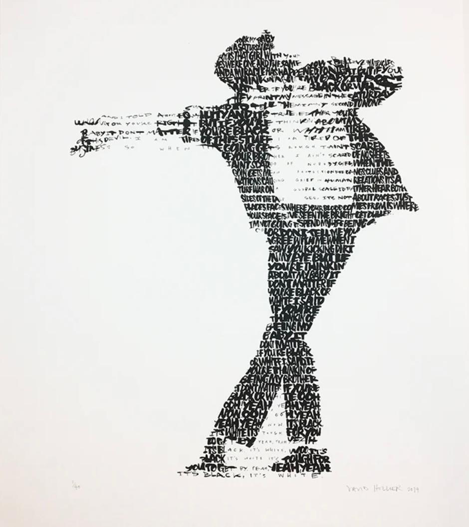 michael jackson handprint