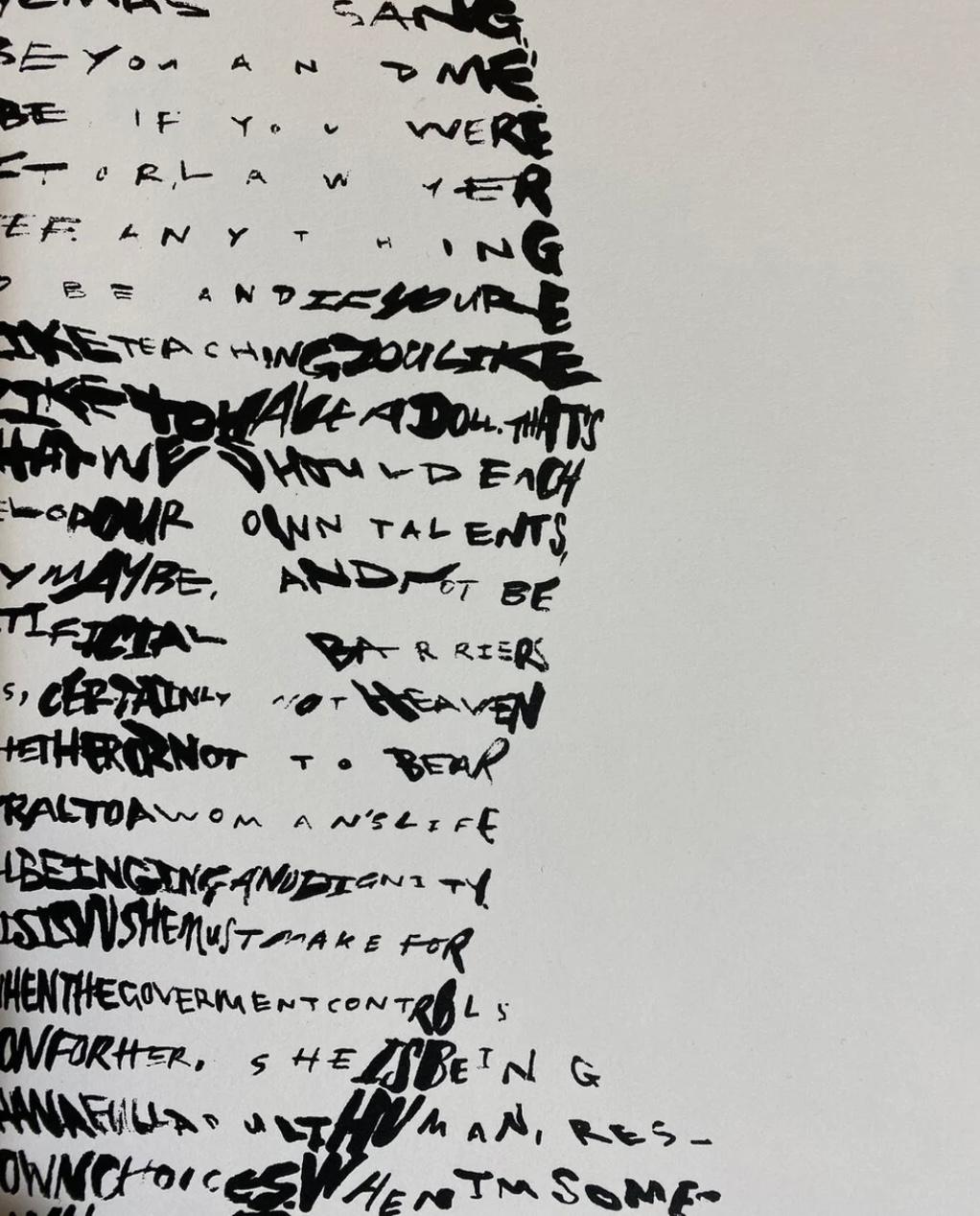 David Hollier: stampa serigrafica di David Ruth Ginsburg in vendita 2