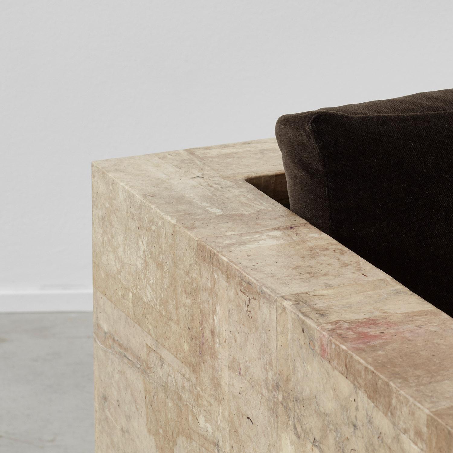David Horan Paper armchair for Béton Brut, Edition of 8 -  UK, 2022 For Sale 1