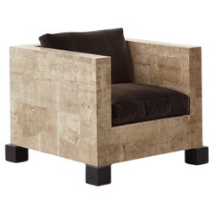 David Horan Paper armchair for Béton Brut, Edition of 8 -  UK, 2022