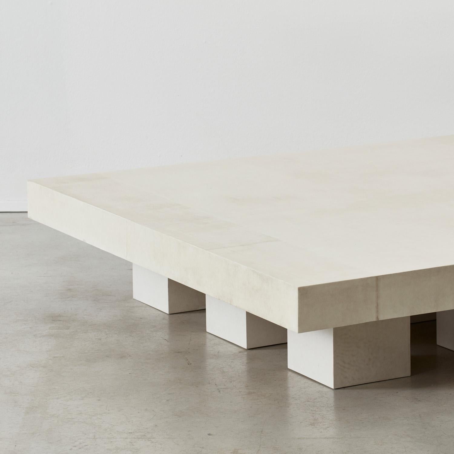 David Horan Paper coffee table for Béton Brut, UK, 2022 For Sale 4