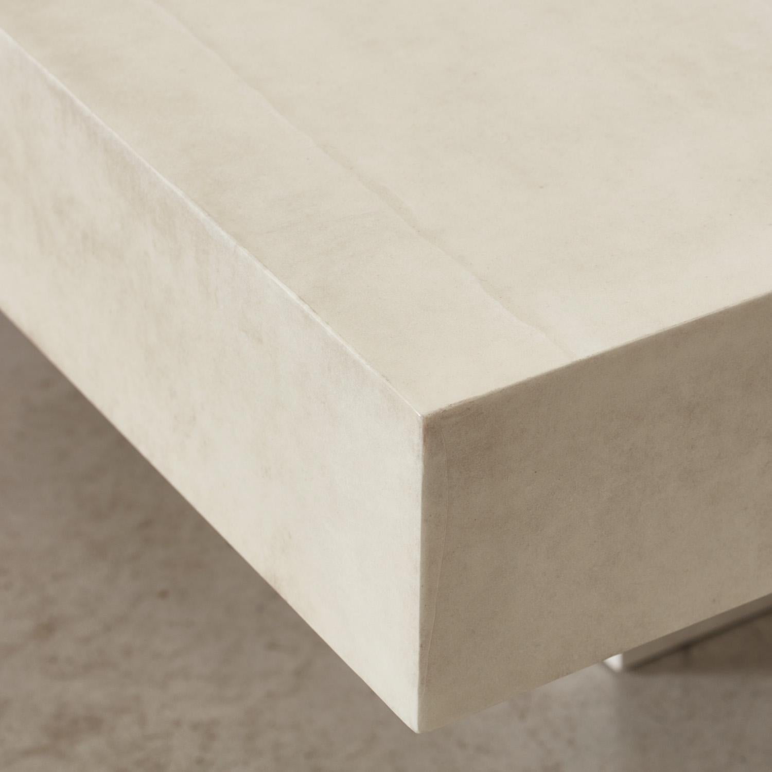 David Horan Paper Coffee Table for Béton Brut, UK, 2022 For Sale 6
