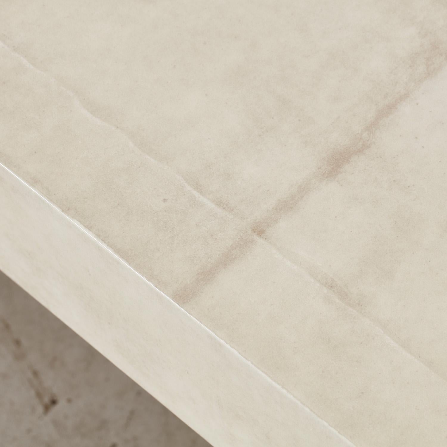 David Horan Paper Coffee Table for Béton Brut, UK, 2022 For Sale 8