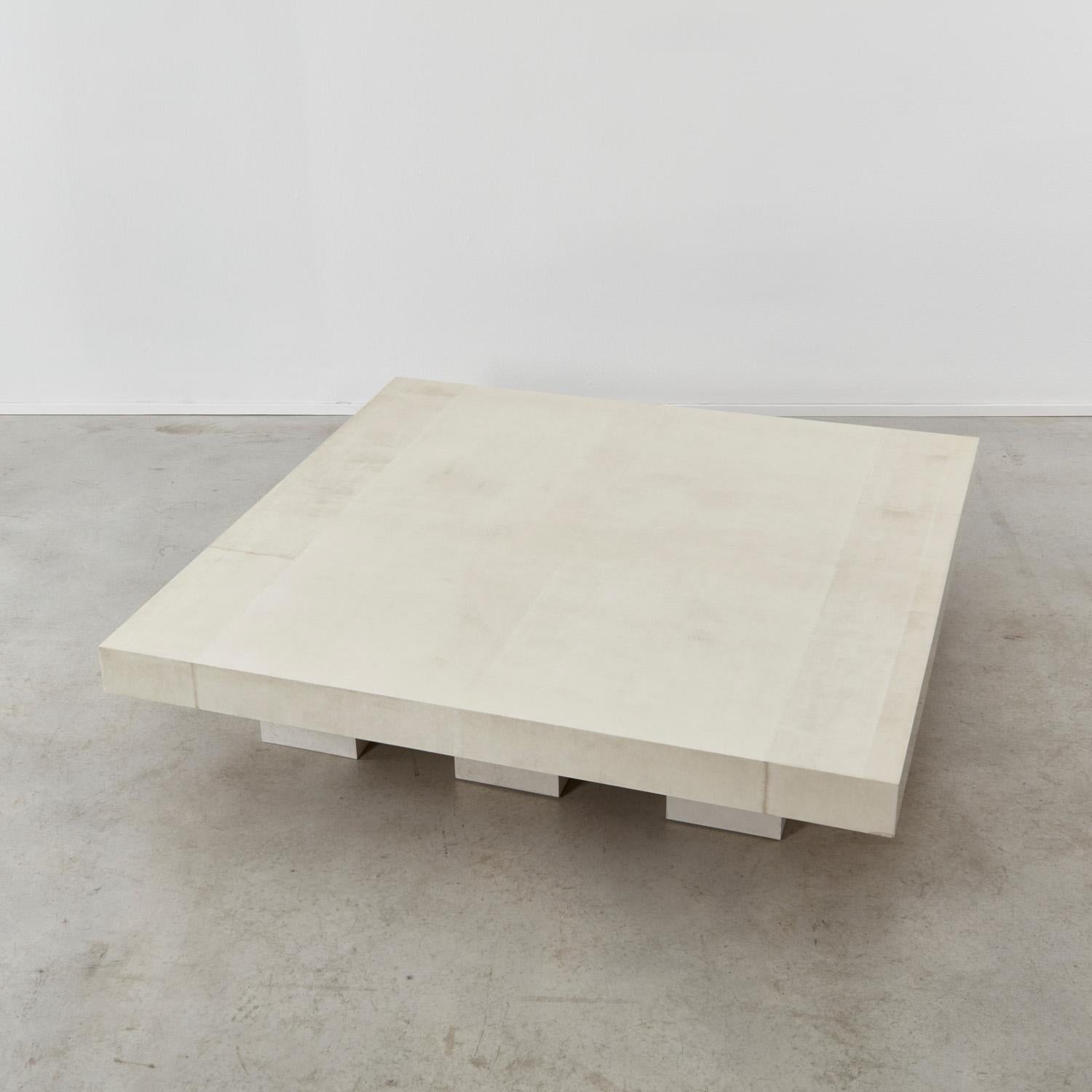 British David Horan Paper Coffee Table for Béton Brut, UK, 2022 For Sale