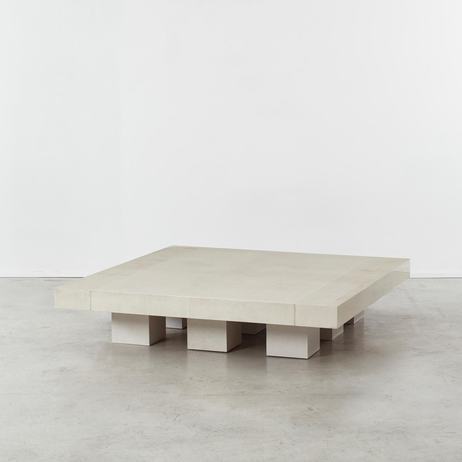 David Horan Paper Coffee Table for Béton Brut, UK, 2022 In New Condition For Sale In London, GB