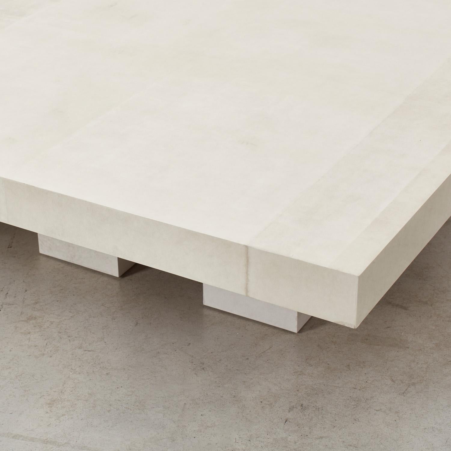 Contemporary David Horan Paper coffee table for Béton Brut, UK, 2022 For Sale