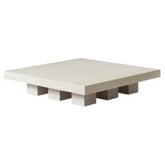 David Horan Paper coffee table for Béton Brut, UK, 2022