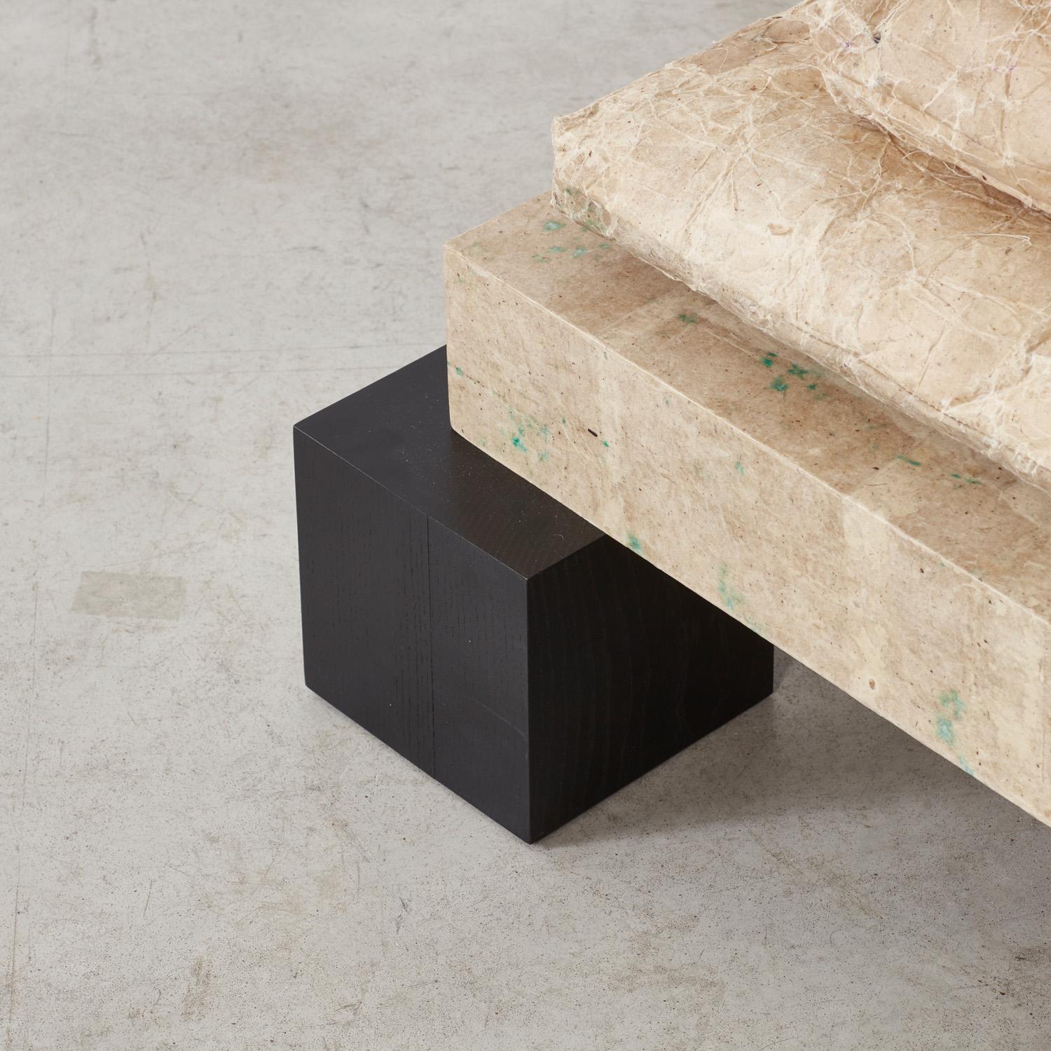 David Horan Paper daybed for Béton Brut, UK, 2022 For Sale 7