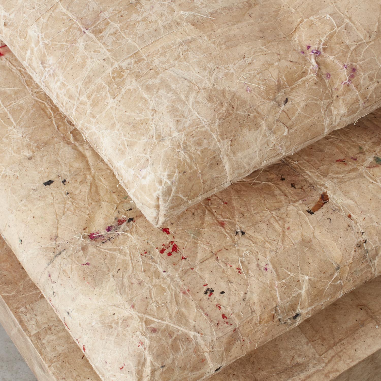David Horan Paper daybed for Béton Brut, UK, 2022 For Sale 3