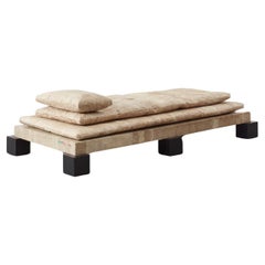 David Horan Paper daybed for Béton Brut, UK, 2022