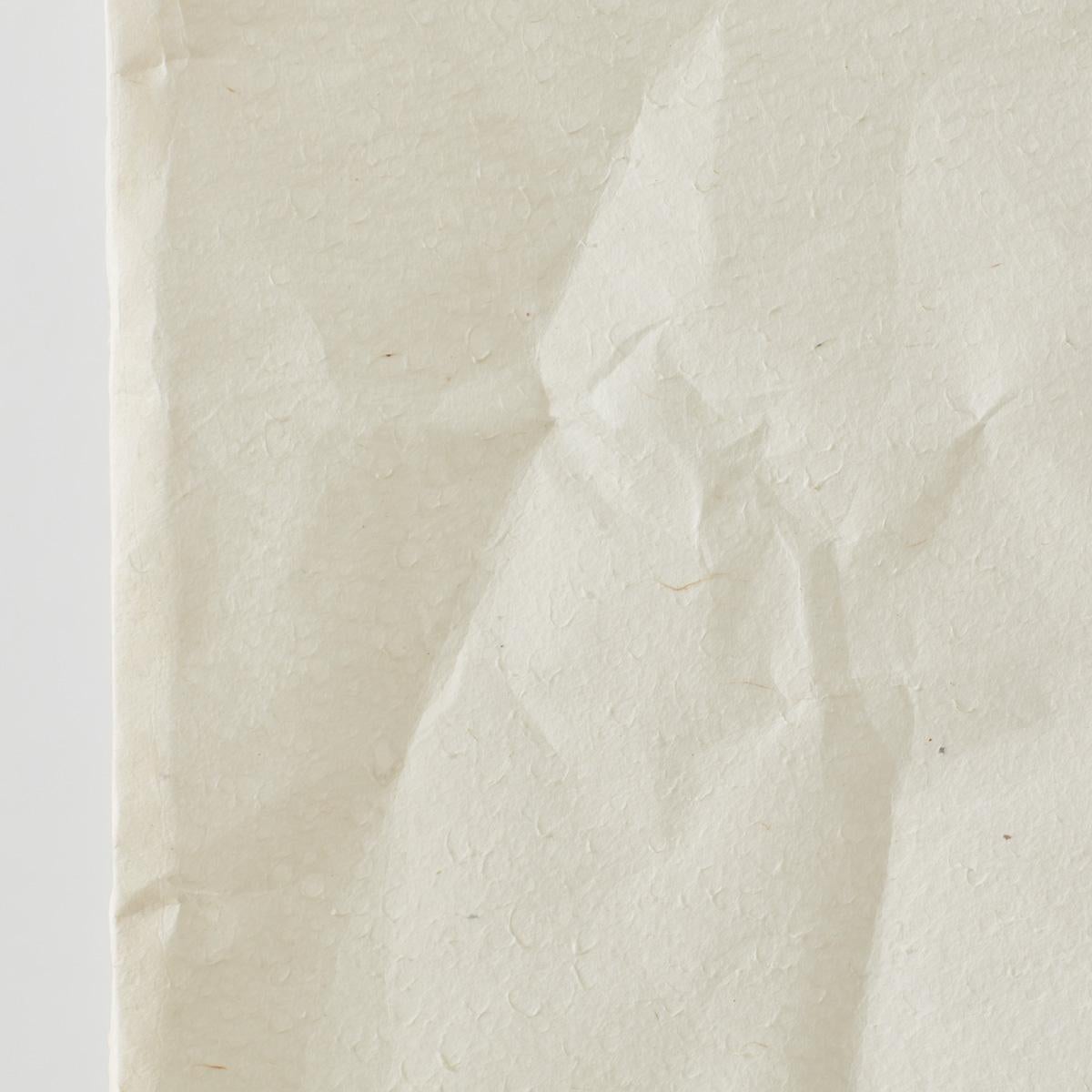 David Horan Lampadaire en papier en finition polie pour Béton Brut, Royaume-Uni, 2022. en vente 9