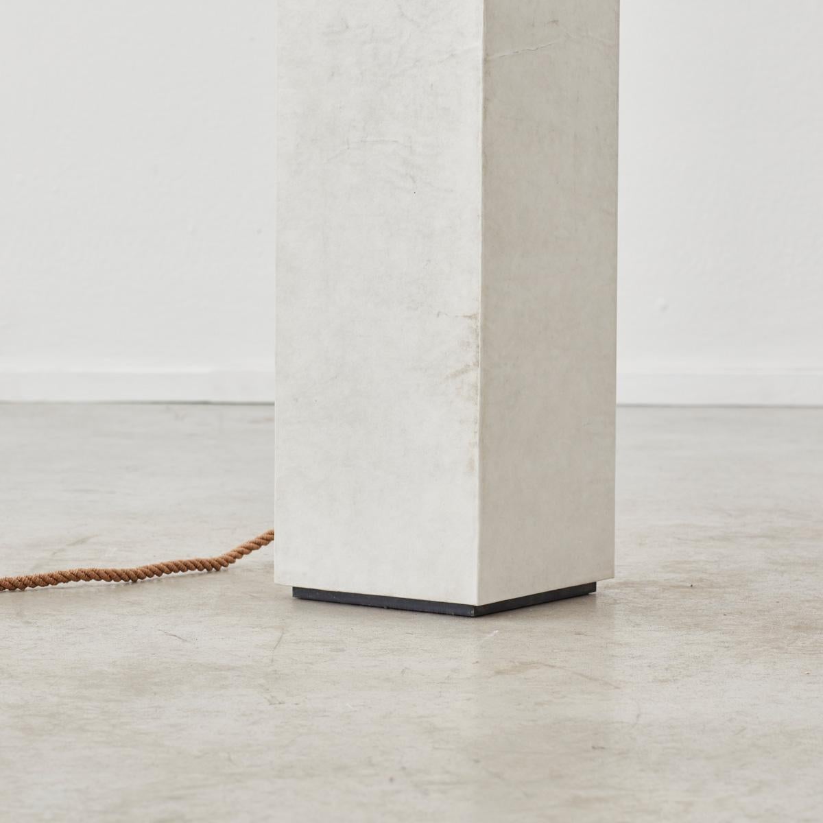 David Horan Paper floor light in semi-matte finish for Béton Brut, UK, 2022 For Sale 5