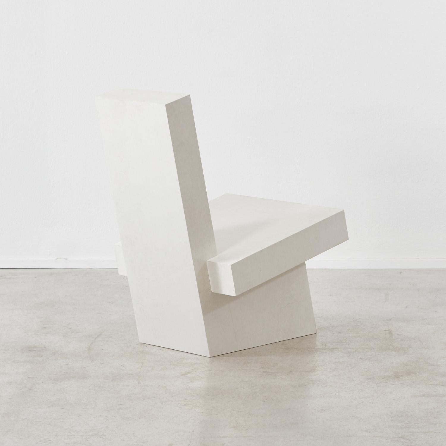 Polished David Horan Paper lounge chair for Béton Brut, UK, 2022 For Sale